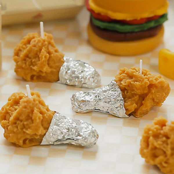 2 Piece Fried Chicken Candle