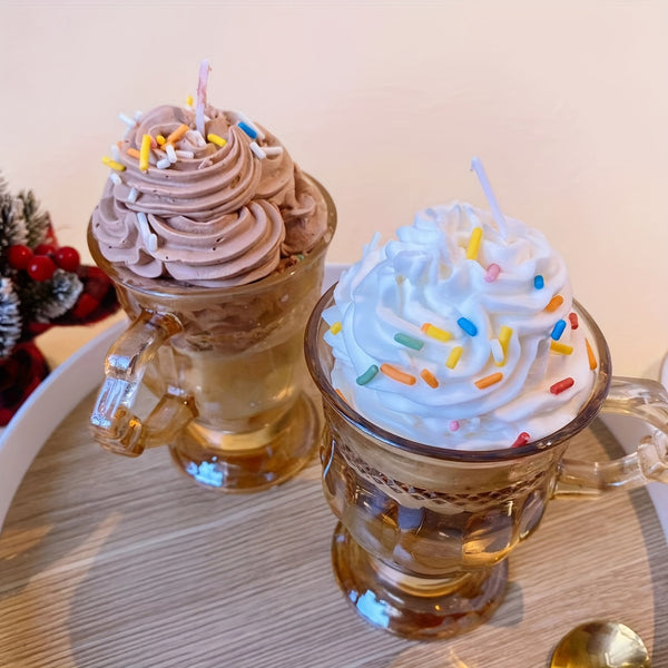 Ice Cream Sundae Candle